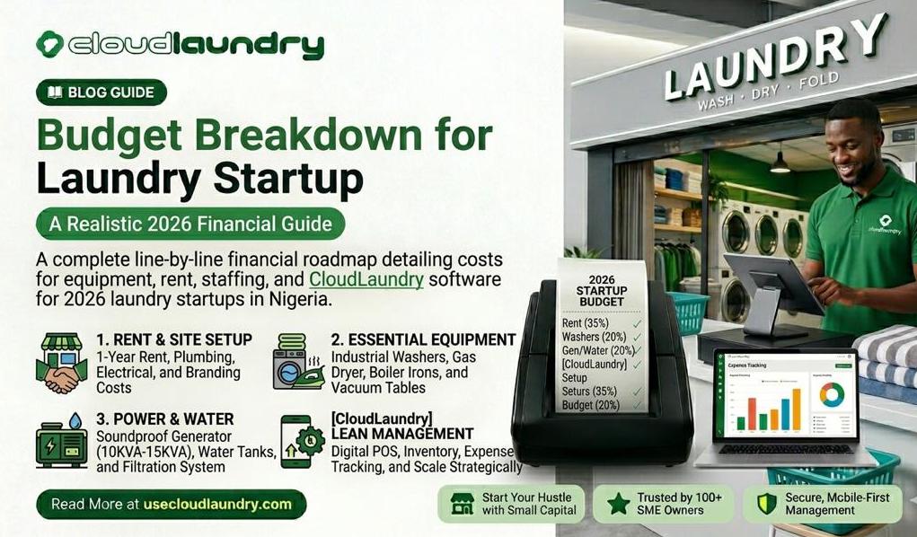 Budget Breakdown for Laundry Startup: A Realistic 2026 Financial Guide