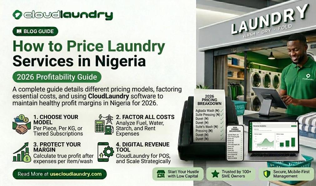 How to Price Laundry Services in Nigeria: The 2026 Profitability Guide