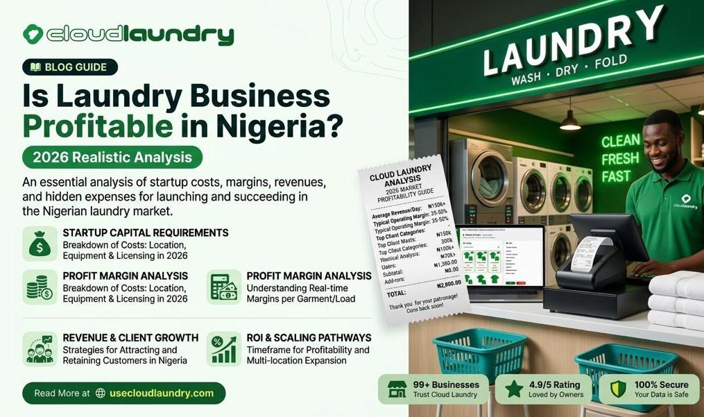 Is Laundry Business Profitable in Nigeria? (2026 Realistic Analysis)