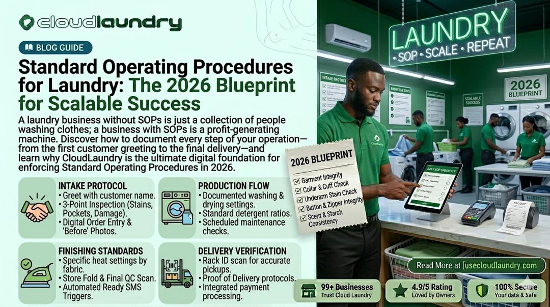 Standard Operating Procedures for Laundry: The 2026 Blueprint for Scalable Success