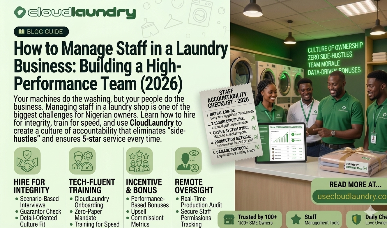 How to Manage Staff in a Laundry Business: Building a High-Performance Team (2026)