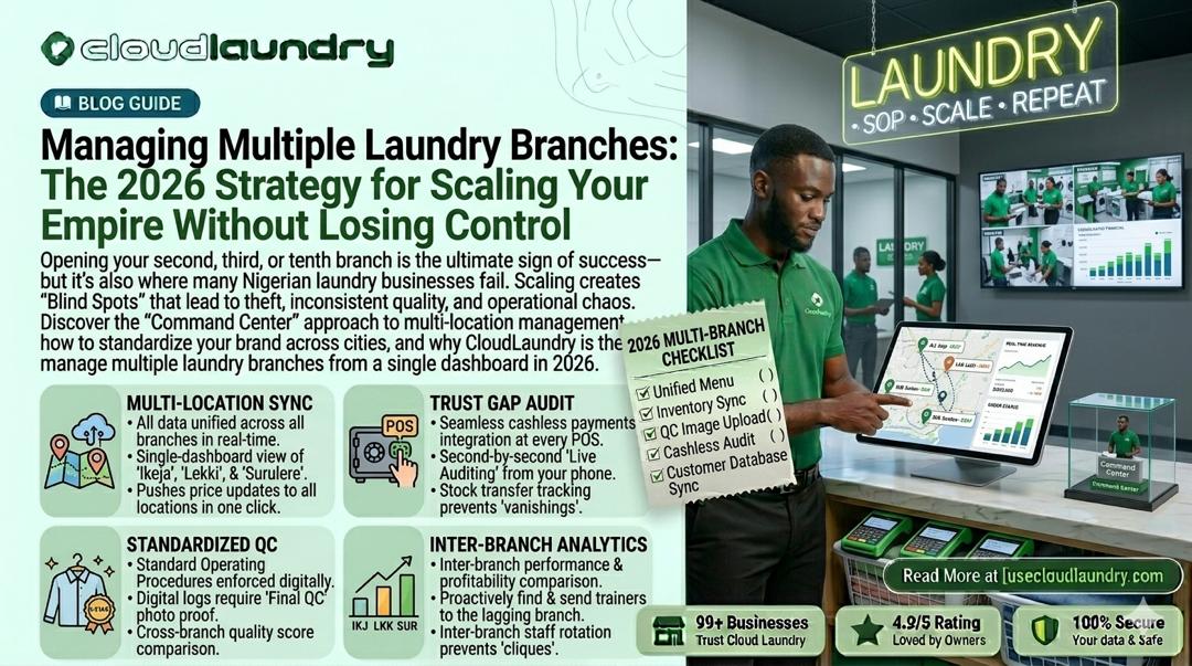 Managing Multiple Laundry Branches: The 2026 Strategy for Scaling Your Empire Without Losing Control