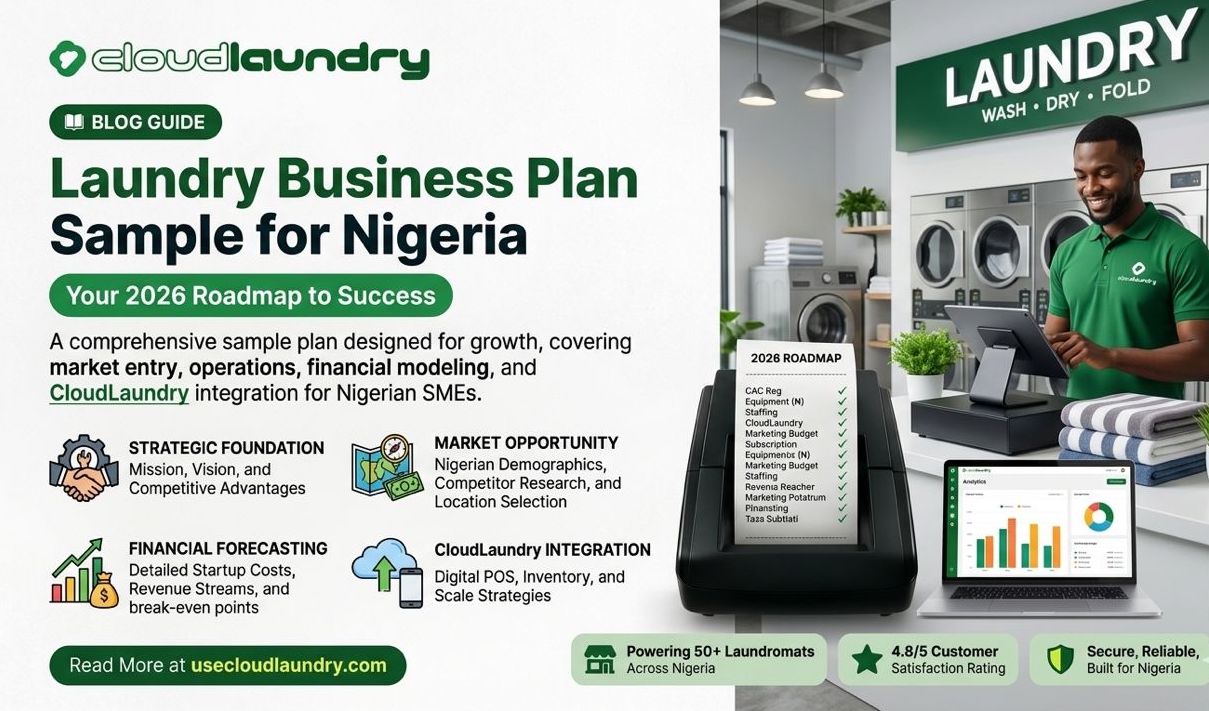 Laundry Business Plan Sample for Nigeria