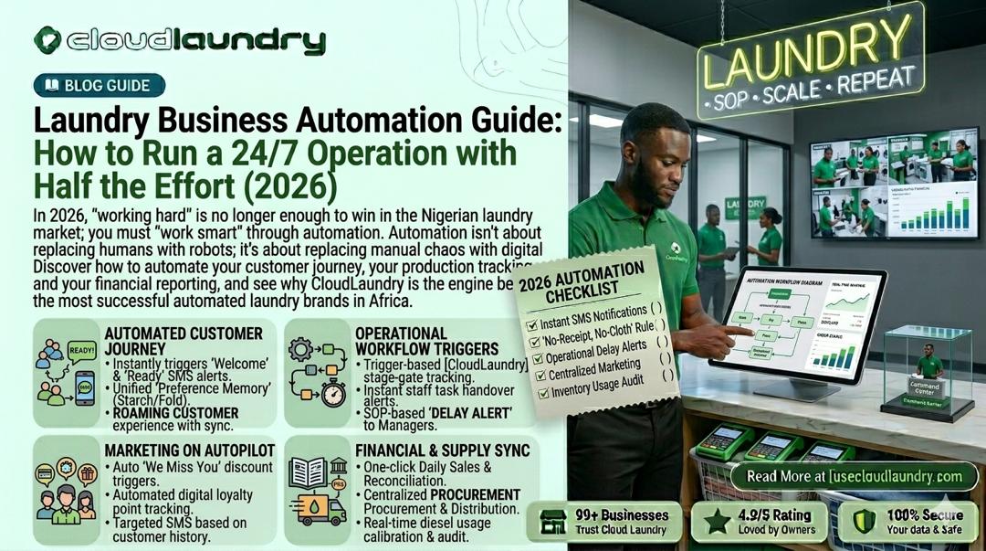 Laundry Business Automation Guide: How to Run a 24/7 Operation with Half the Effort (2026)