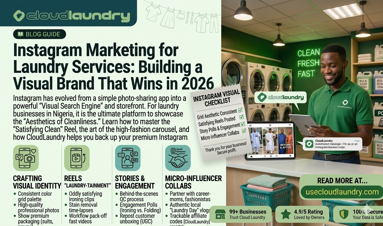 Instagram Marketing for Laundry Services: Building a Visual Brand That Wins in 2026