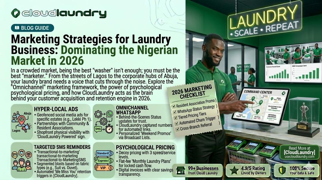 Marketing Strategies for Laundry Business: Dominating the Nigerian Market in 2026