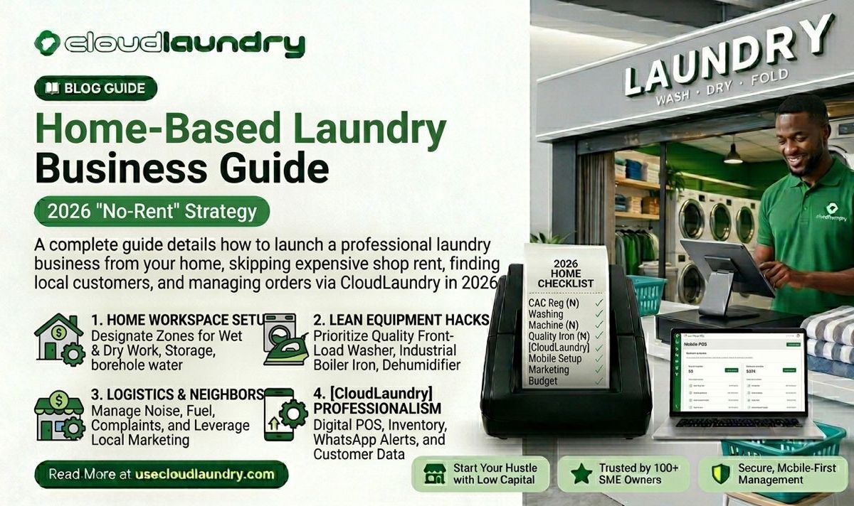 Home-Based Laundry Business Guide: Turning Your Spare Room into a Goldmine (2026)