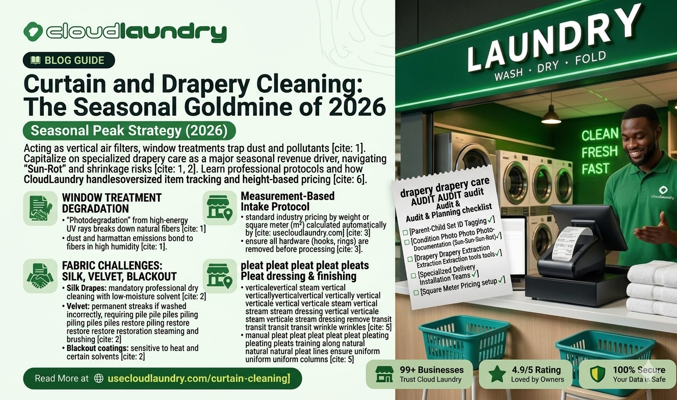 Curtain and Drapery Cleaning: The Seasonal Goldmine of 2026