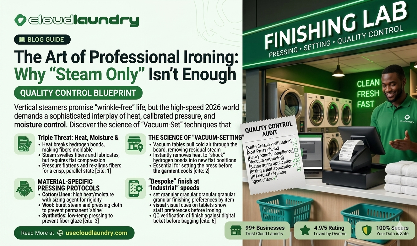 The Art of Professional Ironing: Why "Steam Only" Isn't Enough
