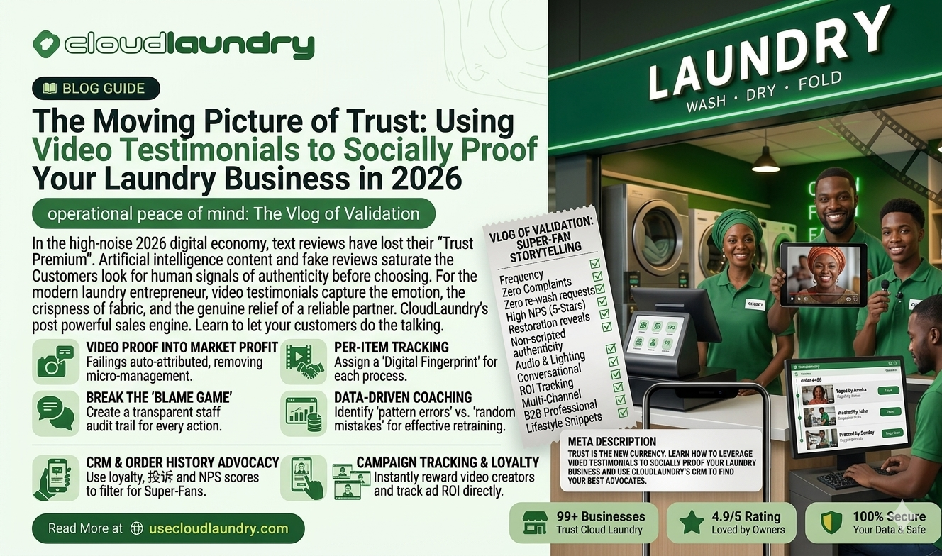 Using Video Testimonials to Socially Proof Your Laundry Business in 2026