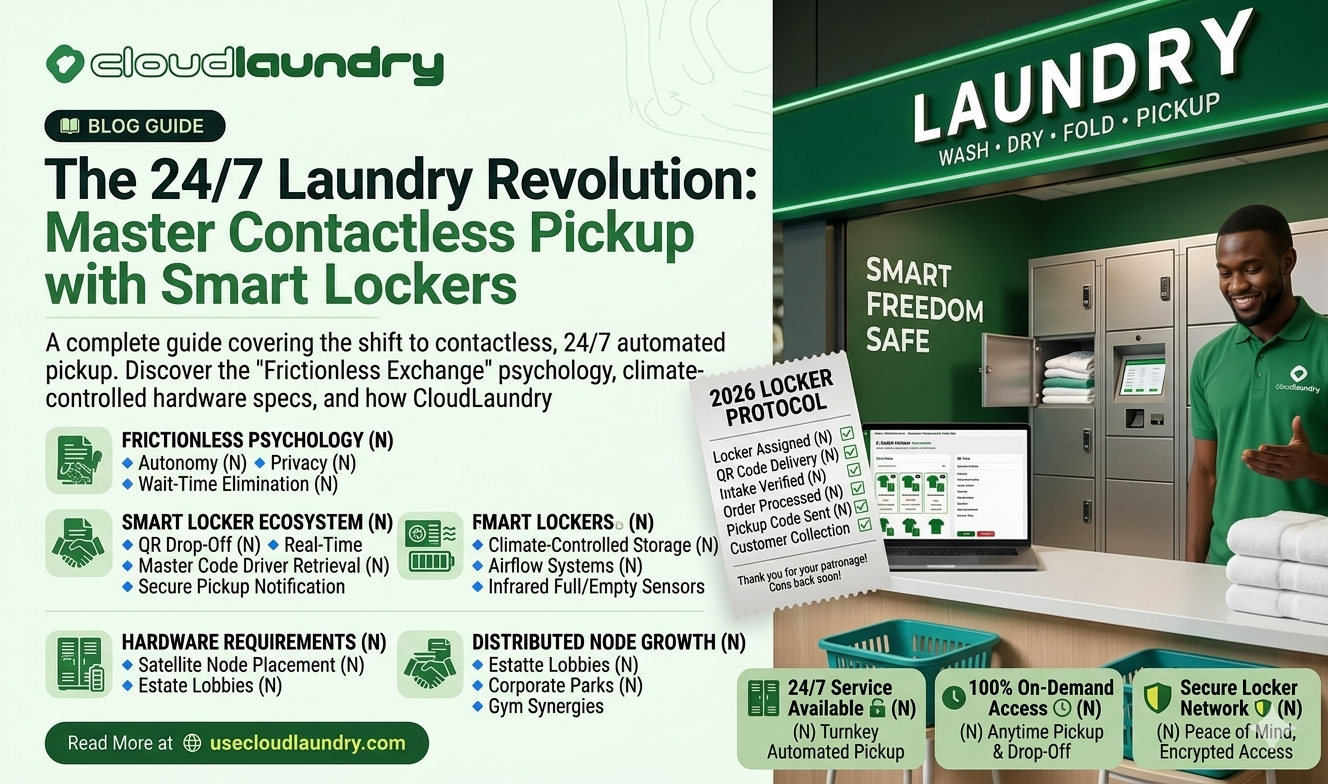 The 24/7 Laundry Revolution: Master Contactless Pickup with Smart Lockers