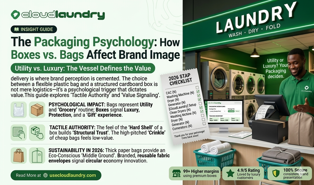 The Packaging Psychology: How Boxes vs. Bags Affect Brand Image