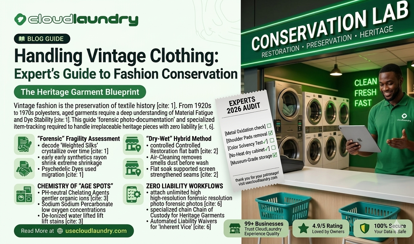 Handling Vintage Clothing: The Expert’s Guide to Fashion Conservation