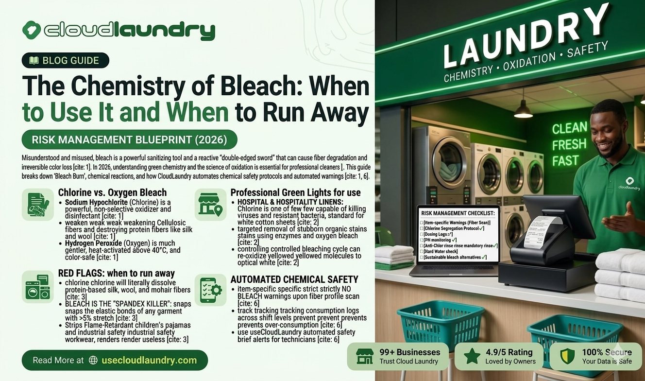 The Chemistry of Bleach: When to Use It and When to Run Away