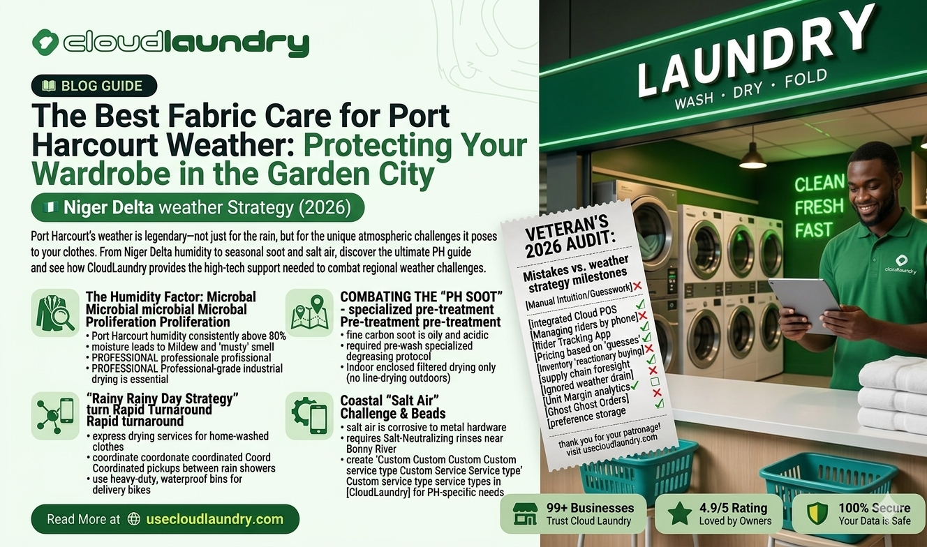 The Best Fabric Care for Port Harcourt Weather: Protecting Your Wardrobe in the Garden City