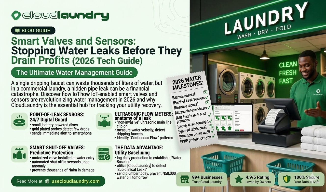 Smart Valves and Sensors: Stopping Water Leaks Before They Drain Profits (2026 Tech Guide)