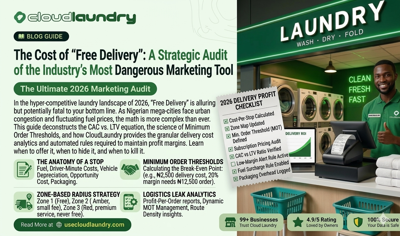 The Cost of "Free Delivery": A Strategic Audit of the Industry’s Most Dangerous Marketing Tool