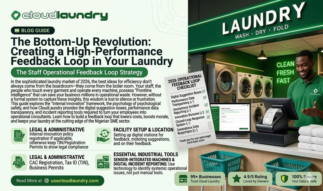 The Bottom-Up Revolution: Creating a High-Performance Feedback Loop in Your Laundry