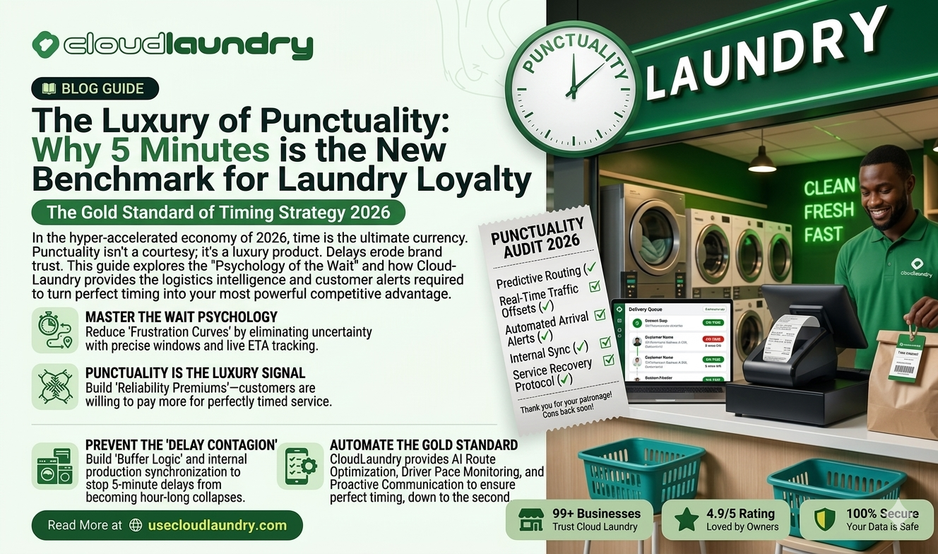 The Luxury of Punctuality: Why 5 Minutes is the New Benchmark for Laundry Loyalty