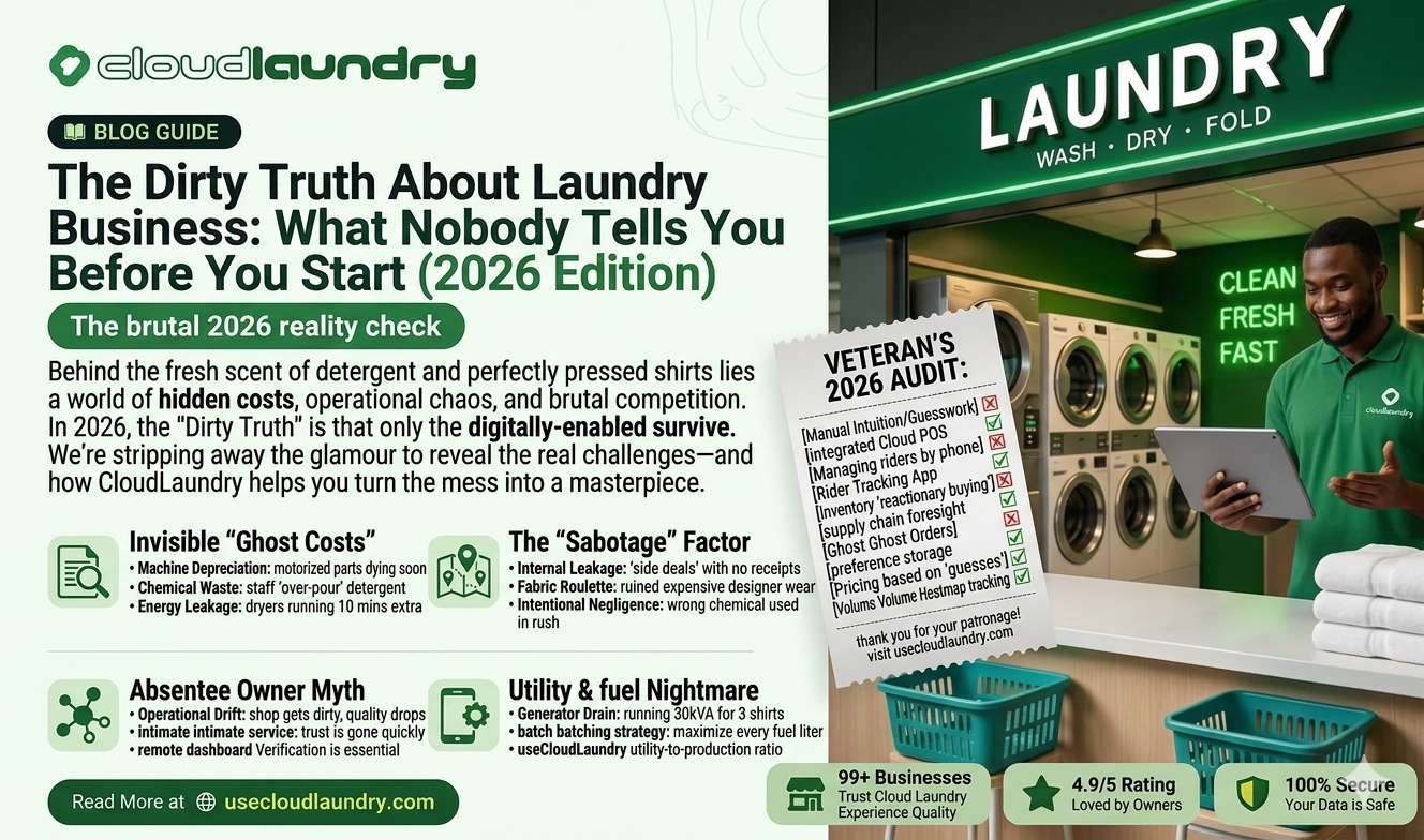 The Dirty Truth About Laundry Business: What Nobody Tells You Before You Start (2026 Edition)