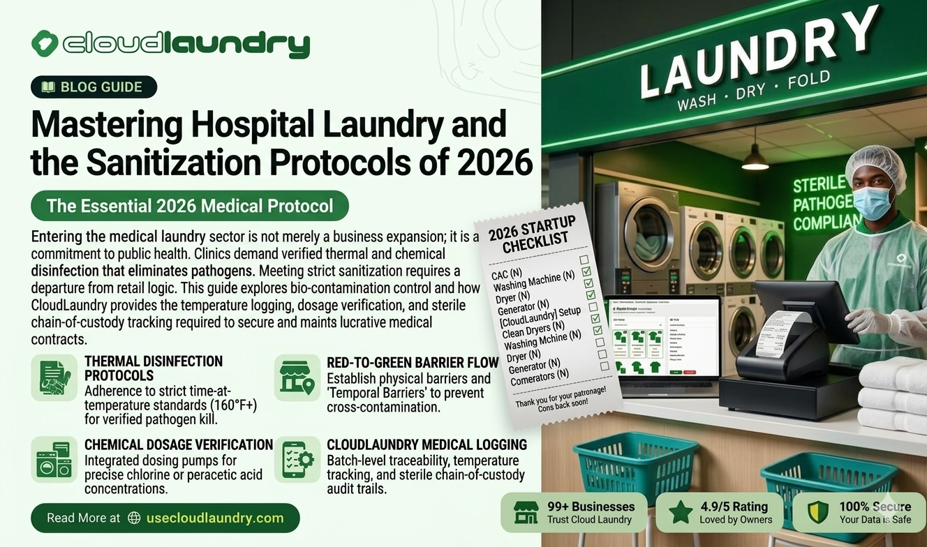 Mastering Hospital Laundry and the Sanitization Protocols of 2026