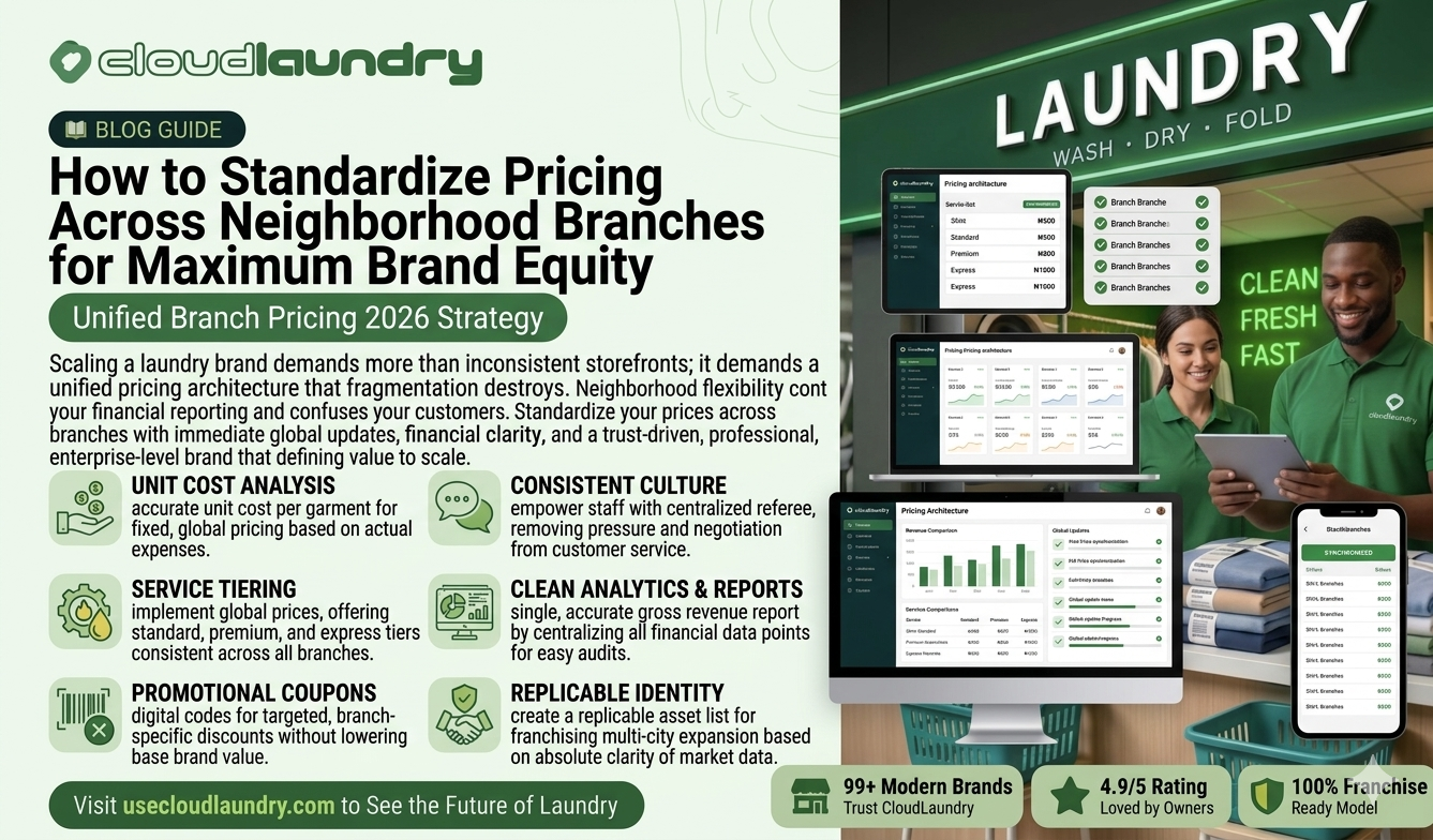 How to Standardize Pricing Across Neighborhood Branches for Maximum Brand Equity