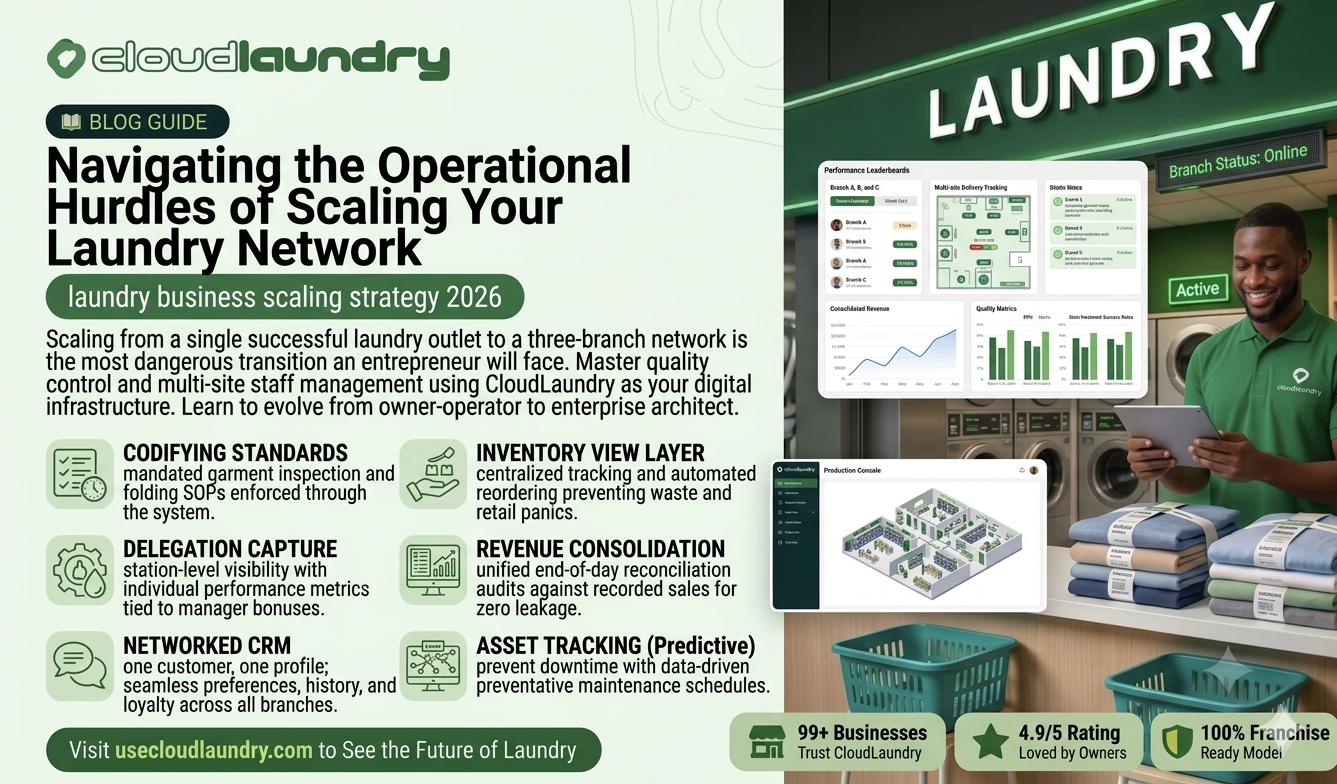 Navigating the Operational Hurdles of Scaling Your Laundry Network