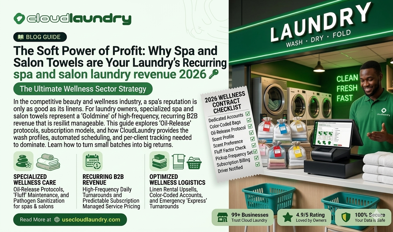 The Soft Power of Profit: Why Spa and Salon Towels are Your Laundry’s Recurring Revenue Goldmine