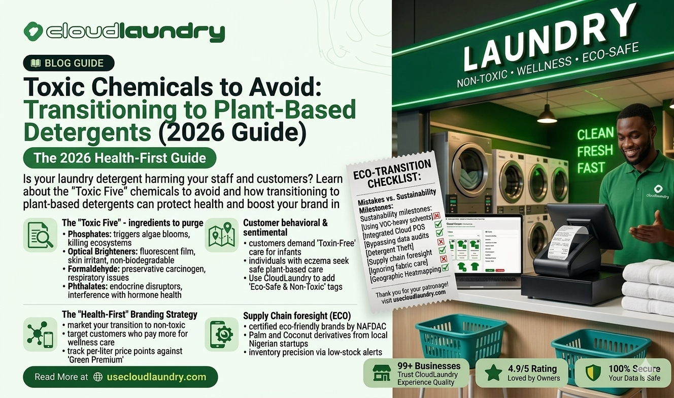 Toxic Chemicals to Avoid: Transitioning to Plant-Based Detergents (2026 Guide)