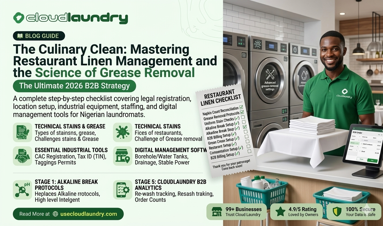 The Culinary Clean: Mastering Restaurant Linen Management and the Science of Grease Removal