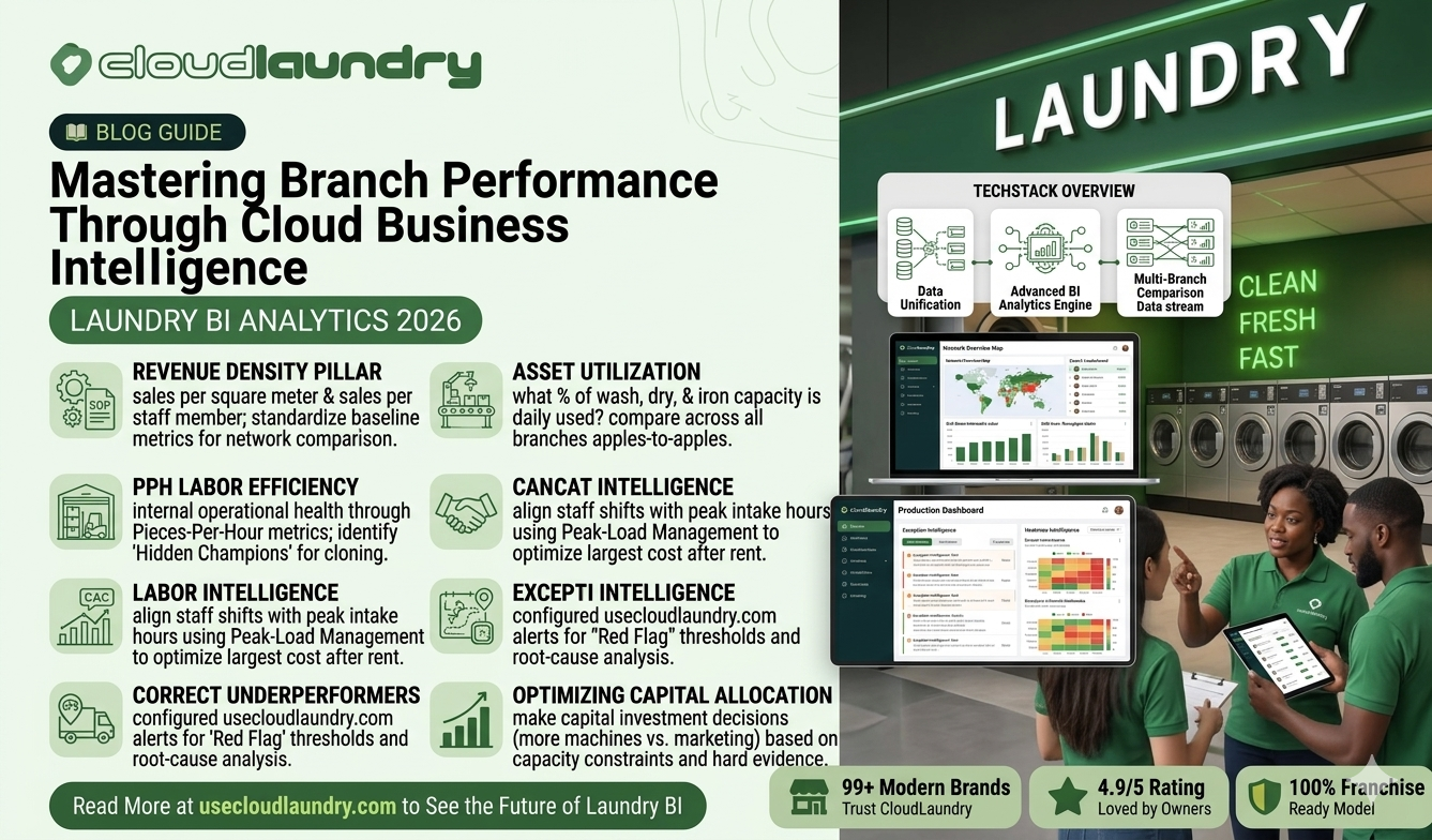 Mastering Branch Performance Through Cloud Business Intelligence