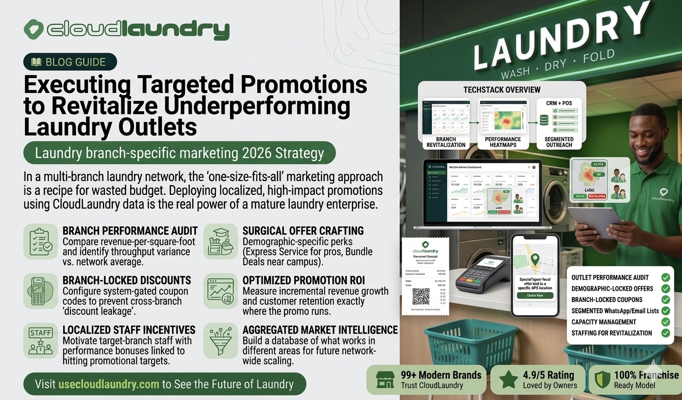 Executing Targeted Promotions to Revitalize Underperforming Laundry Outlets