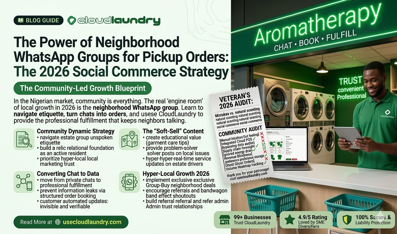 The Power of Neighborhood WhatsApp Groups for Pickup Orders: The 2026 Social Commerce Strategy