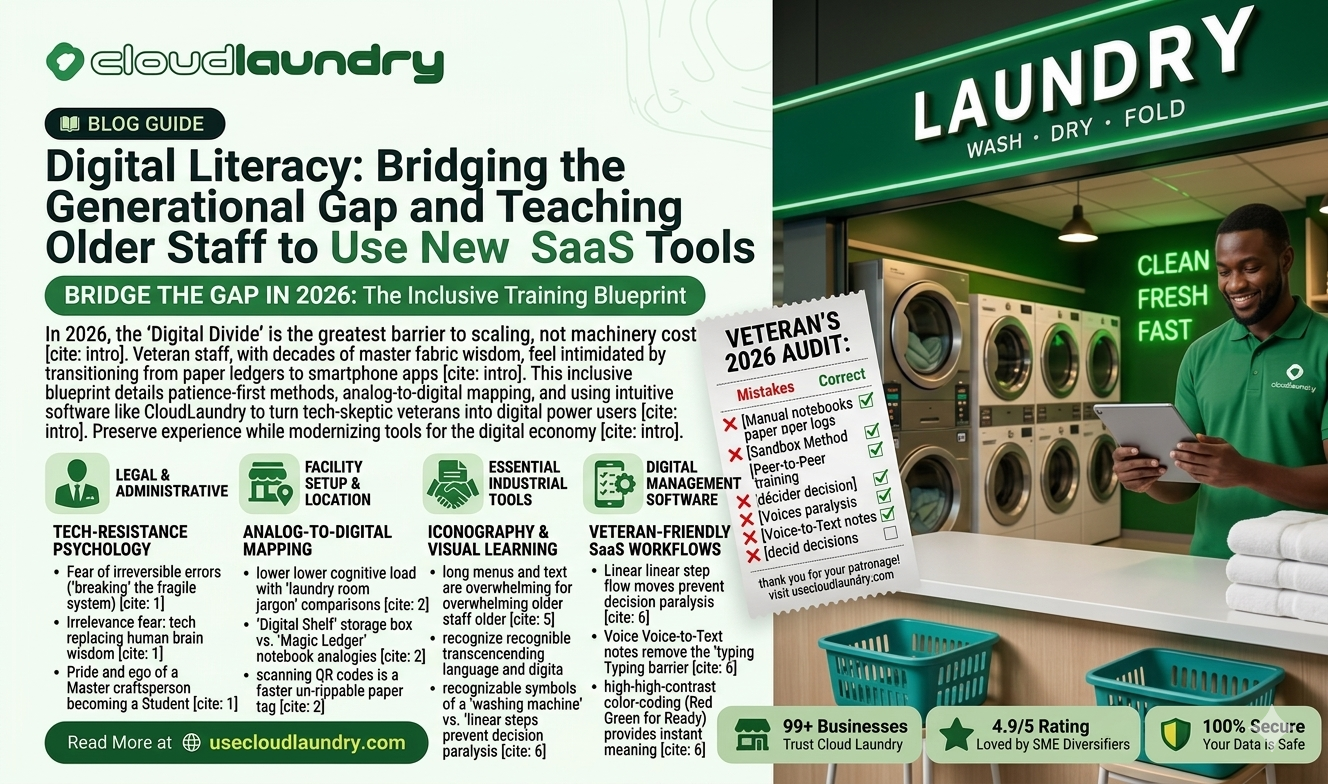 Digital Literacy: Bridging the Generational Gap and Teaching Older Staff to Use New SaaS Tools