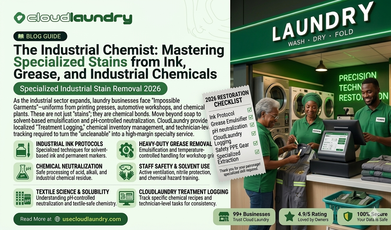 Mastering Specialized Stains from Ink, Grease, and Industrial Chemicals