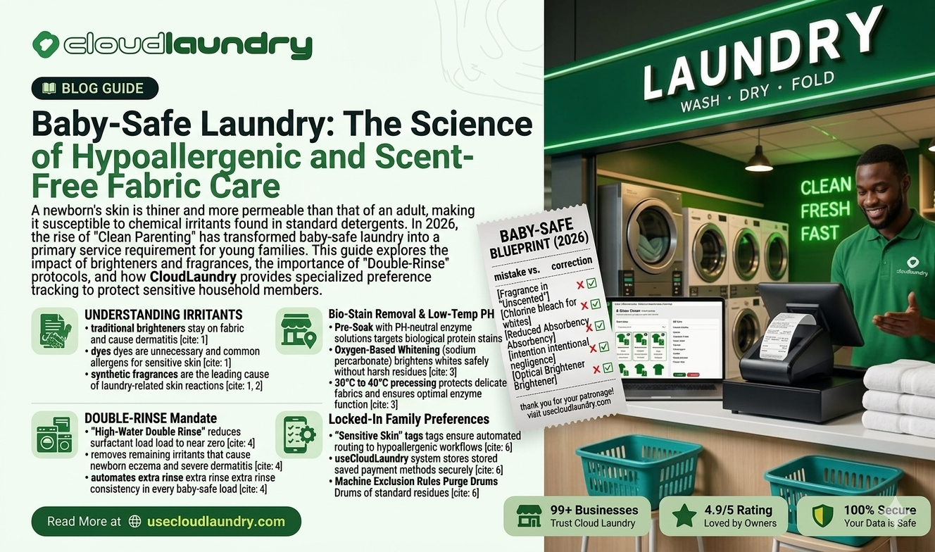 Baby-Safe Laundry: The Science of Hypoallergenic and Scent-Free Fabric Care