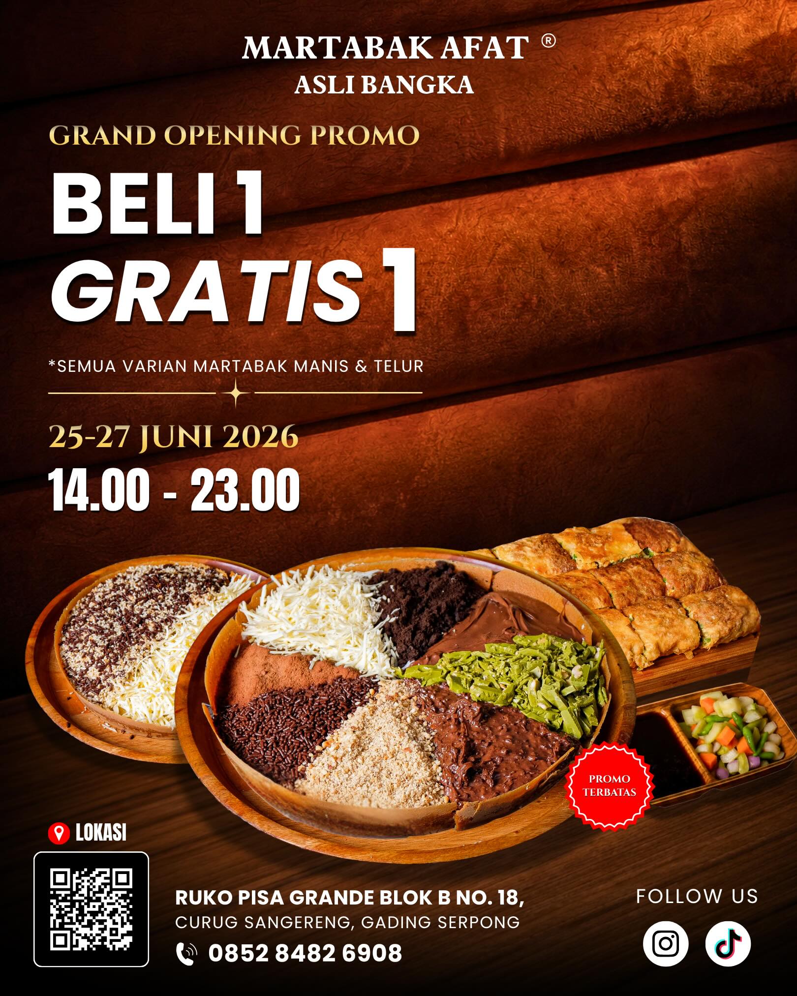 Martabak kacang MARTABAK AFAT BANGKA