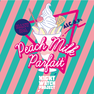 Peach Milk Parfait