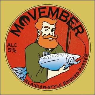 Movember Alaskan-style Smoked Porter