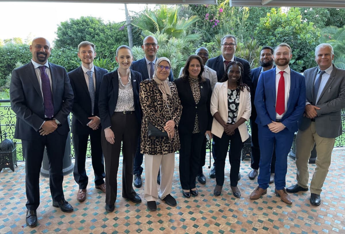 Moroccan precision breeding meeting with British Embassy