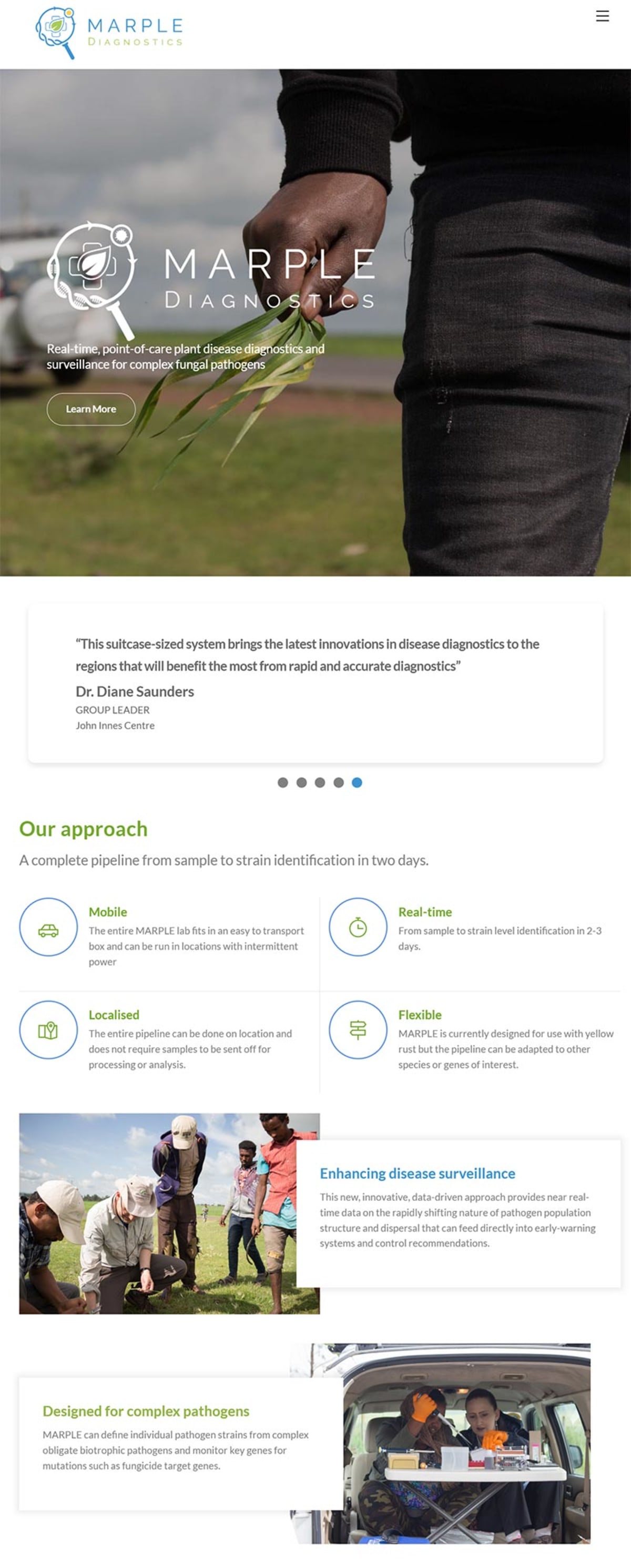MARPLE website