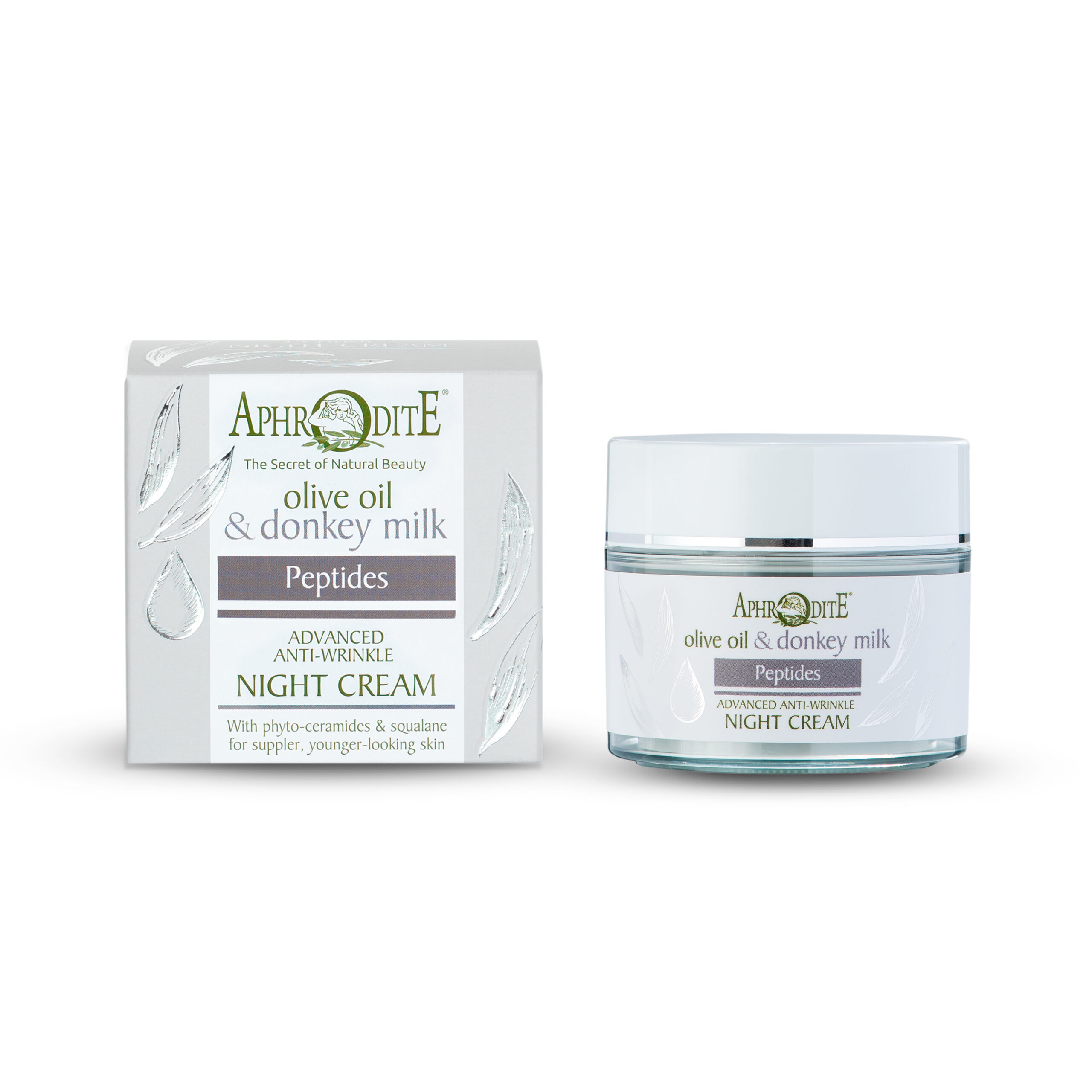 Pepiididega täiustatud kortsudevastane öökreem 50ml