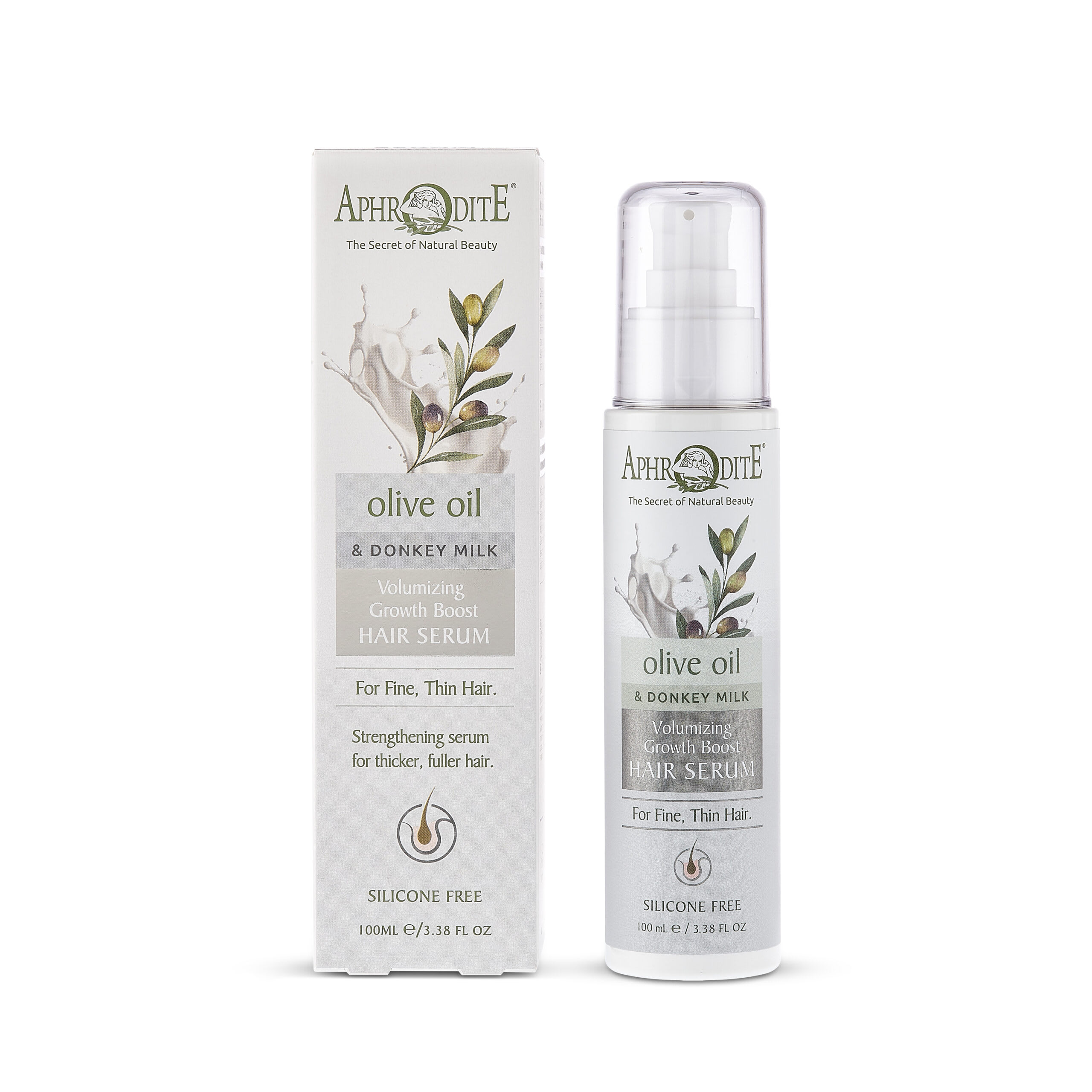 Volüümi andev ja juuksekasvu kiirendav seerum 100ml