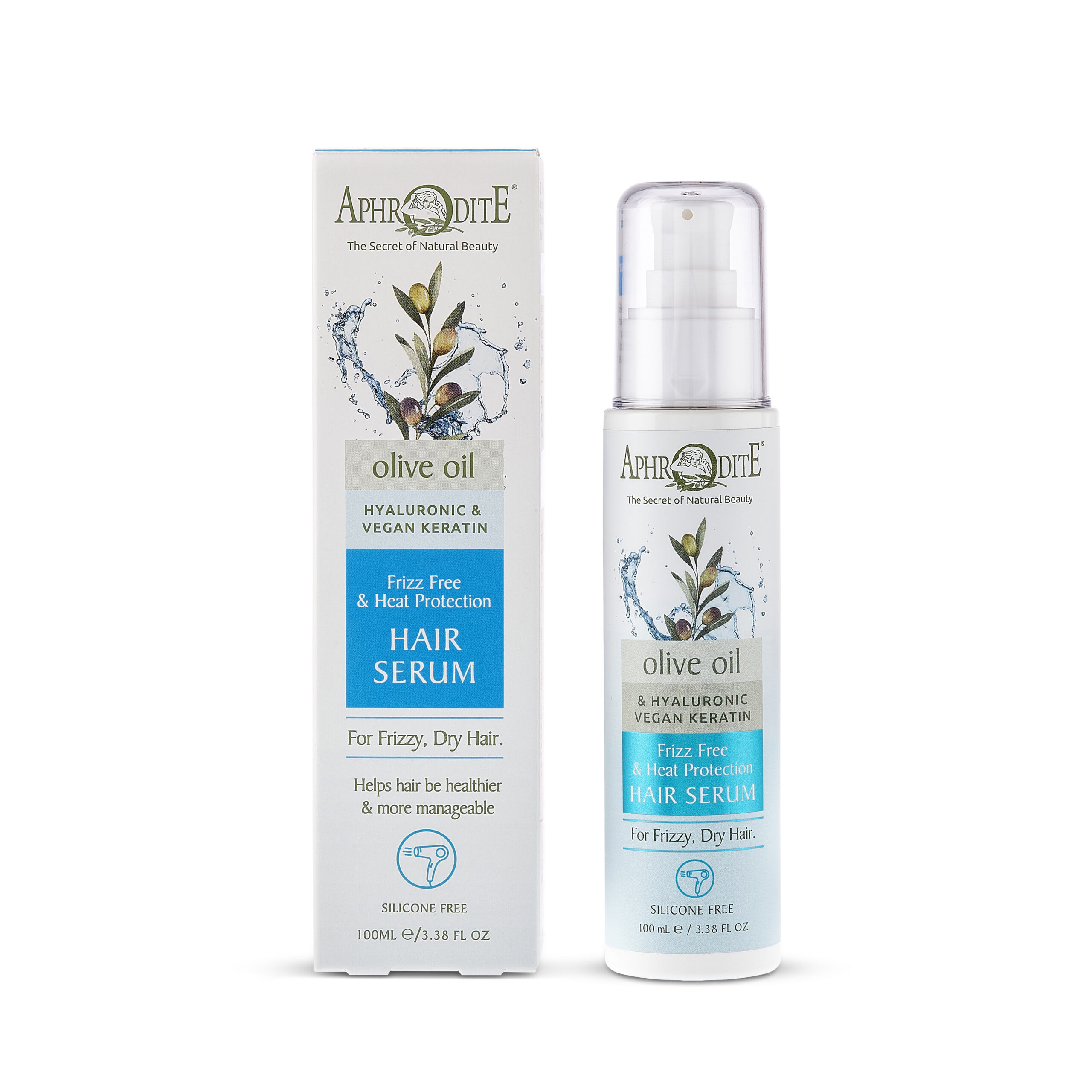 Kuumakahjustuse eest kaitsev juustesse jäetav vahuvaba seerum 100ml