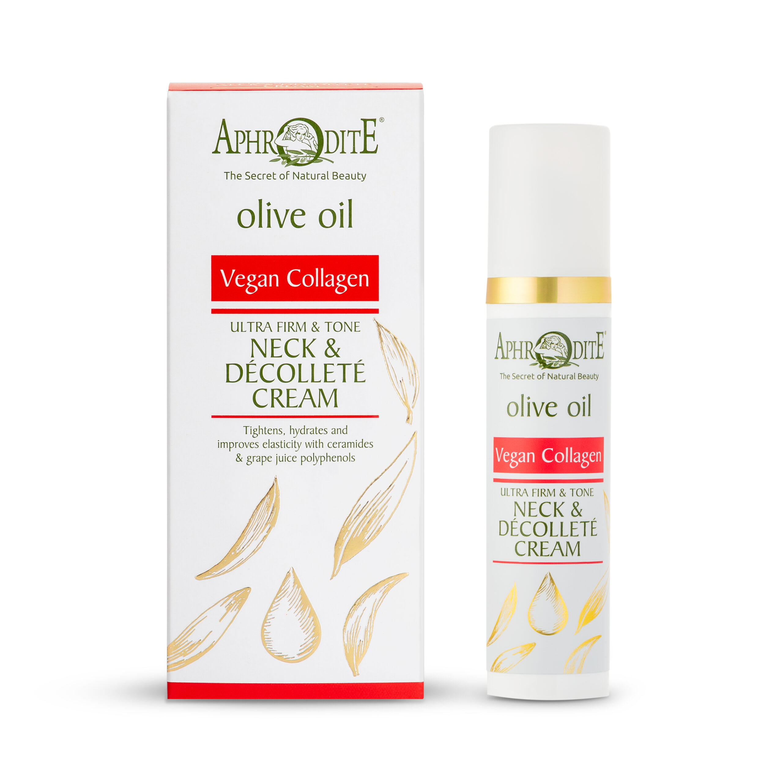 Vegan-kollageeniga ülimalt pinguldav ja toniseeriv kaela ja dekoltee kreem 50ml