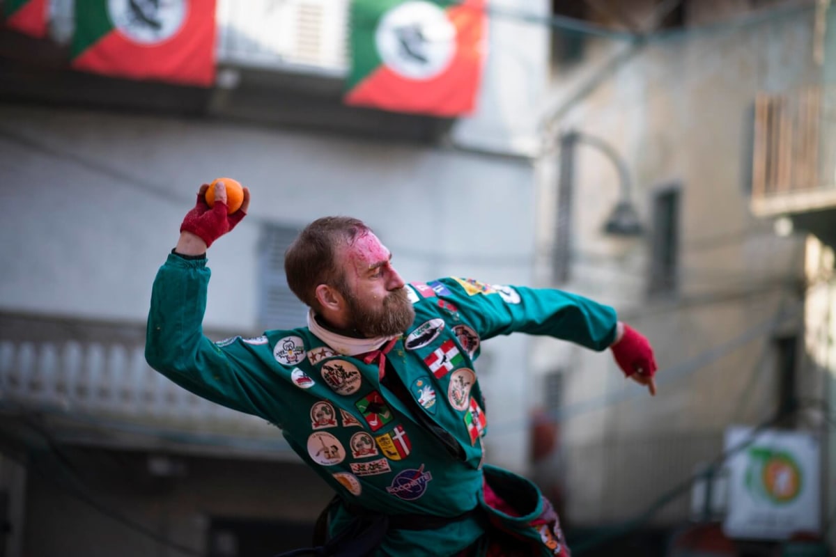 Carnaval d’Ivrea, Italie