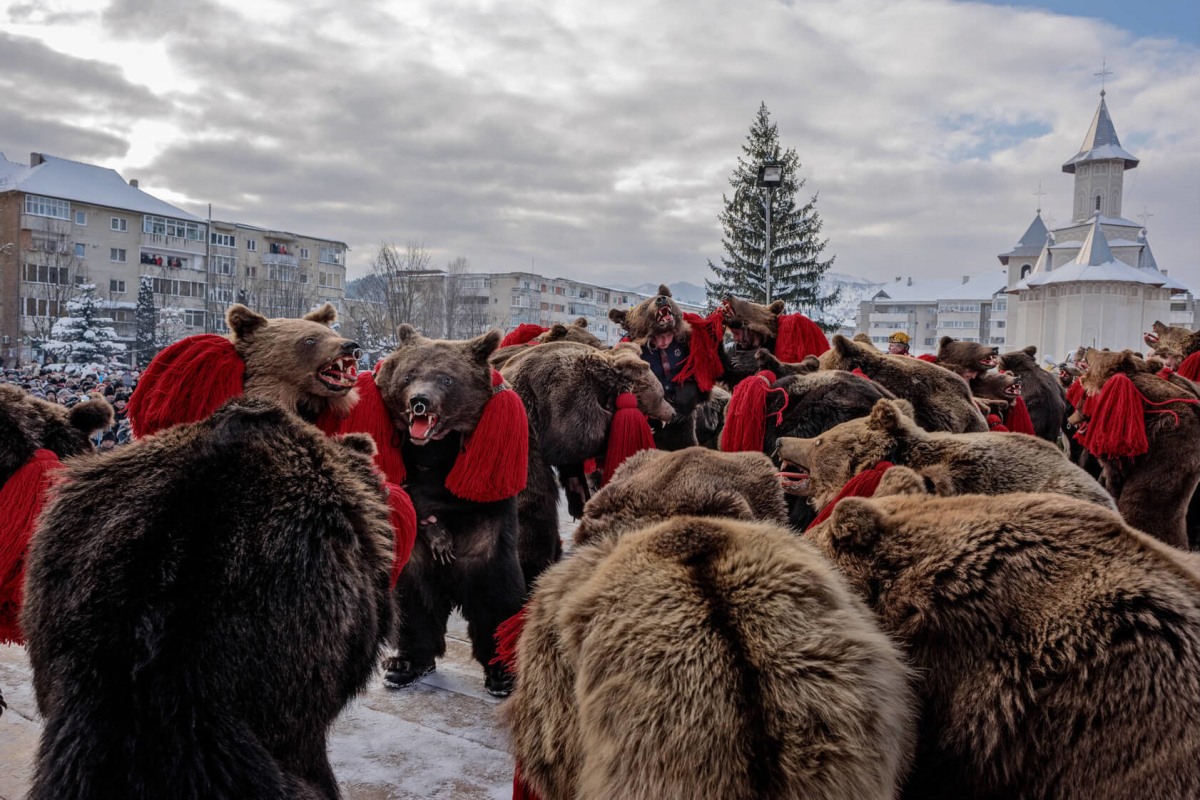 Danse de l'ours, Roumanie