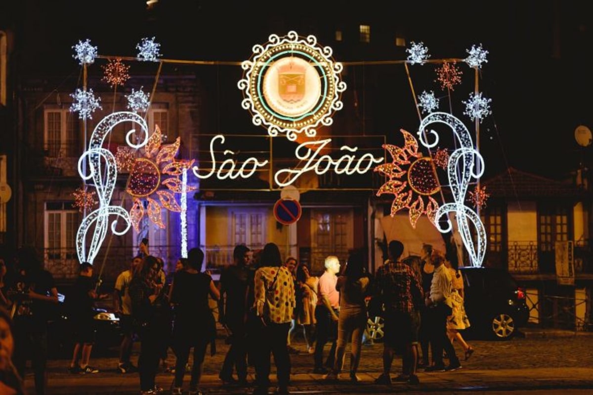 Festa de Sao Joao do Porto, Portugal