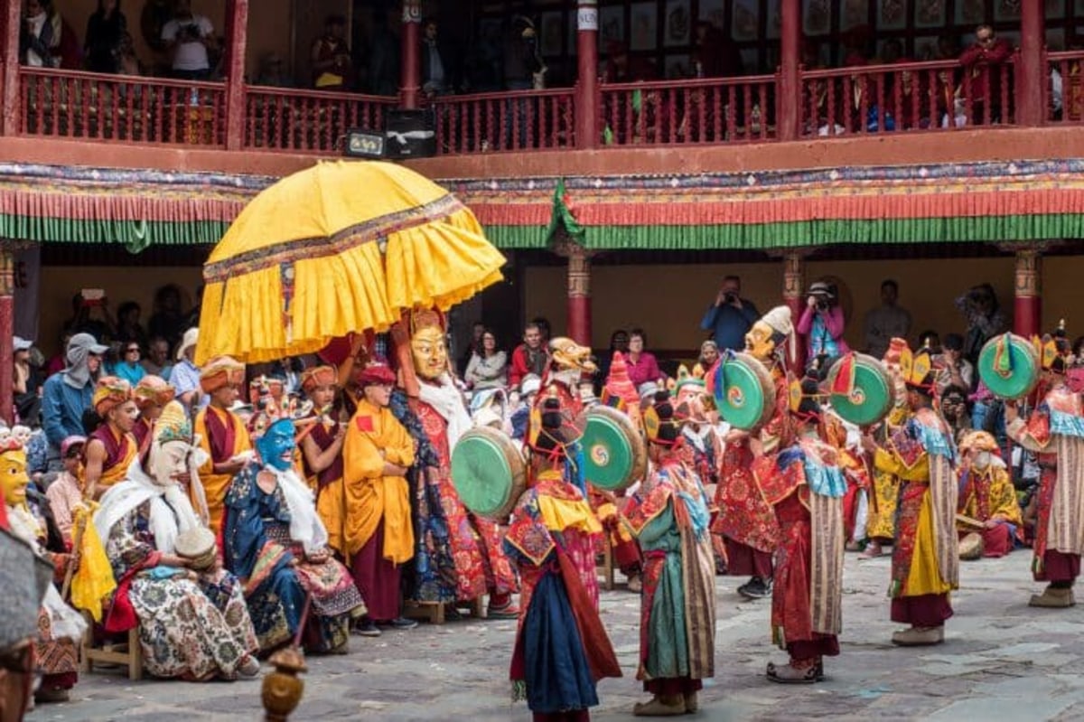 Festival d'Hemis, Inde