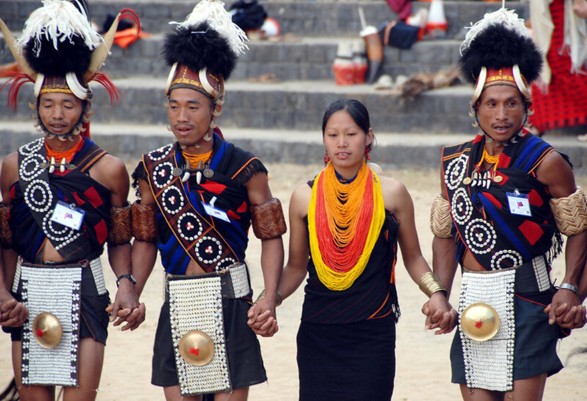 Festival Naga, Myanmar